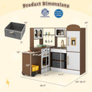 Corner Kitchen with Lights and Sounds for Kids Ages 3+