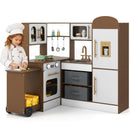Corner Kitchen with Lights and Sounds for Kids Ages 3+