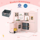 Corner Kitchen with Lights and Sounds for Kids Ages 3+