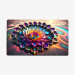 Prismatic Floating Lotus Playmat