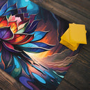 Stained Glass Lotus Prism Playmat