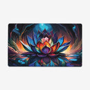 Stained Glass Lotus Prism Playmat