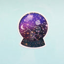 Cosmic Crystal Ball Medium Vinyl Sticker | 3"-3.5"