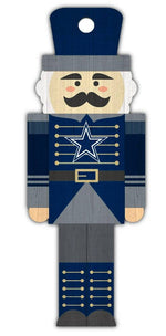 Dallas Cowboys Wood Nutcracker Ornament
