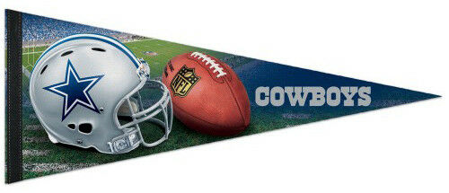 Dallas Cowboys 12x30 Premium Football Pennant