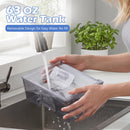 Countertop Ice Maker 26 Lbs/Day with Adjustable Thickness