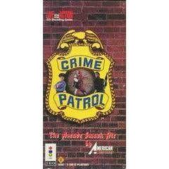 Crime Patrol - 3DO - (G&M)