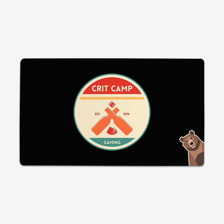 Crit Camp Black Playmat
