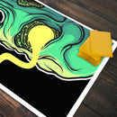 Green Skull Playmat