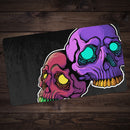 Pair of Skulls Playmat