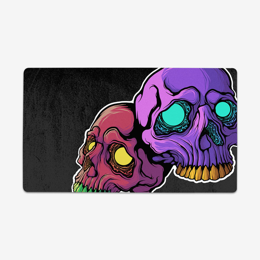 Pair of Skulls Playmat
