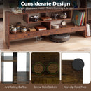 TV Stand for 55 Inch TV with Power Outlets and Storage