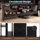 TV Stand for 55 Inch TV with Power Outlets and Storage