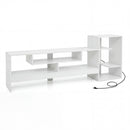 TV Stand for 55 Inch TV with Power Outlets and Storage