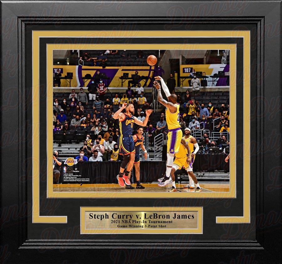 LeBron James v. Steph Curry Game-Winning Shot 2021 Play-In Tournament 8