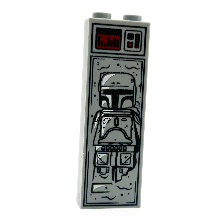 Cloud City Bounty Hunter in Carbonite (1x2x5 Brick)