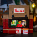 Brick-Fil-A Stand with Employee Minifig