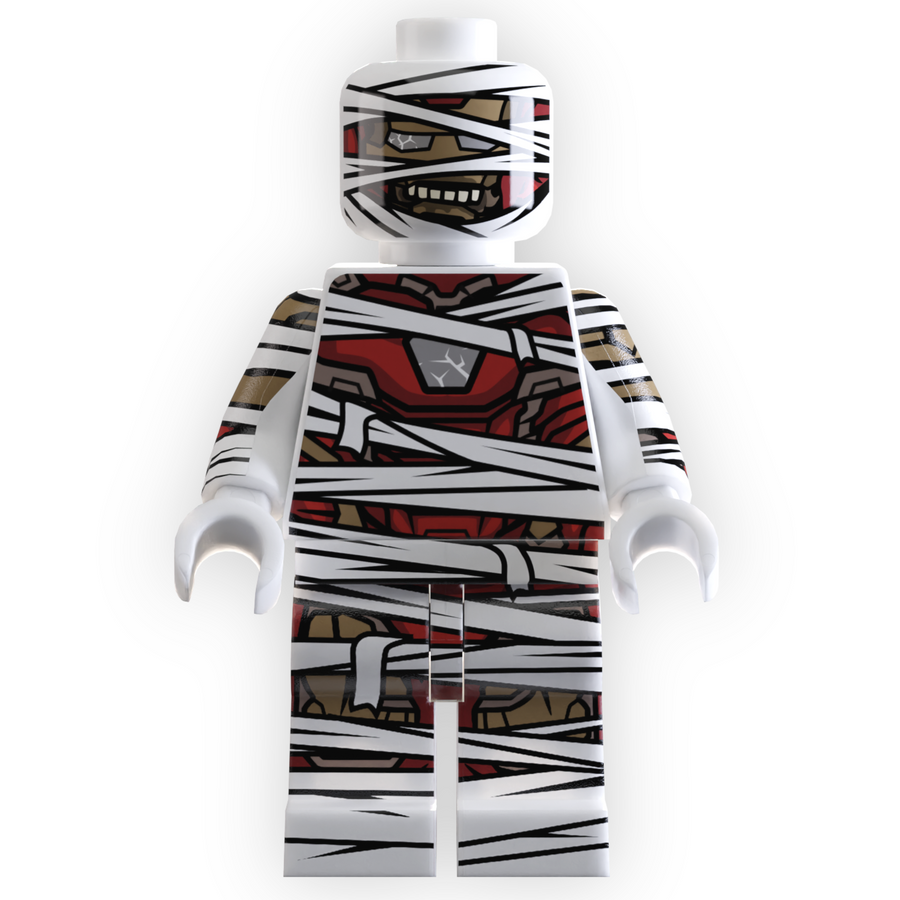 IRON MUMMY Minifig made using LEGO parts