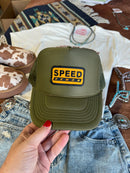 Speed Demon Patch Trucker Hat