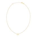 14K Yellow Gold Cancer Necklace