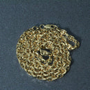 4.5mm 14k Yellow Gold Anchor Chain