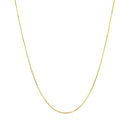 14k Yellow Gold Round Snake Chain 0.7mm
