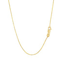 14k Yellow Gold Round Snake Chain 0.7mm