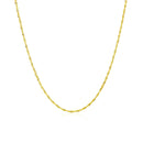 10k Yellow Gold Singapore Chain 1.0mm