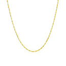 14k Yellow Gold Singapore Chain 1.0mm