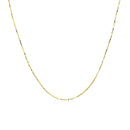 18k Yellow Gold Box Chain 0.6mm (0.60 mm)