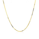 14k Yellow Gold Classic Box Chain 1.0mm