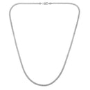 Ice Barrel Chain in 14k White Gold (3.10 mm)