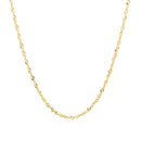14k Yellow Gold Singapore Chain 1.5mm