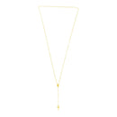 14k Yellow Gold Rosary Necklace