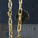 14k Yellow Gold French Cable Link Bracelet  (6.00 mm)