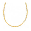 14k Yellow Gold Braided Herringbone Chain (3.20 mm)