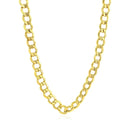 6.1mm 10k Yellow Gold Curb Chain