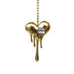 Dripping Heart Charm - Tumbler Handle Charm