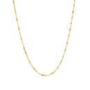 14k Yellow Gold Singapore Chain 1.5mm