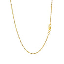 14k Yellow Gold Singapore Chain 1.5mm