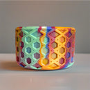 Color Wave Remix WAFFLE Tumbler Boot -fits 20-40oz
