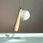 Big Hitter Baseball Charm- Tumbler Handle Charm