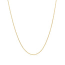14k Yellow Gold Oval Cable Link Chain 0.6mm