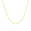 14k Yellow Gold Round Cable Link Chain 1.1mm