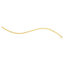 14k Yellow Gold 7 inch Mini Cube Bracelet (2.60 mm)