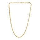 14k Yellow Gold High Polish Mens Fancy Box Necklace (5.0mm)