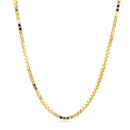 1.6mm 14K Yellow Gold Classic Box Chain