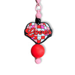 Lover Heart Bar Charm - Tumbler Handle Charm