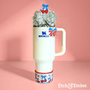 Star-Spangled Cherries Tumbler Boot -fits 20-40oz