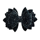 Black Glitter Tumbler Bow